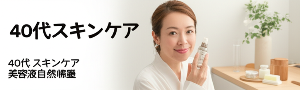 【時短美容の新常識】40代からの美容液選びで失敗しない！朝夜別・肌質別スキンケア順番完全マスター術