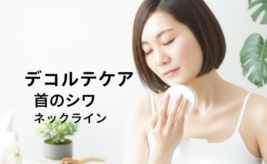 【実録検証】デコルテケアで見た目年齢が5歳若返る！40代・50代必見のネックライン美容完全レビュー｜首のシワ対策から効果的な商品選びまで