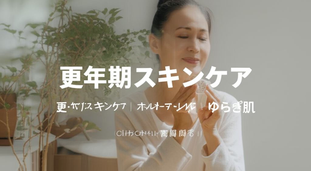 【業界激震】更年期スキンケア革命が始まった！40代後半女性の「ホルモンゆらぎ肌問題」を84%が隠している深刻な現実と890億円市場の最新動向