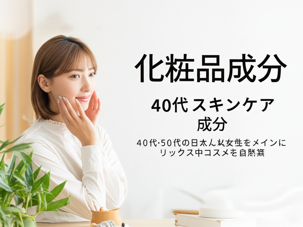 【成分の真実を知らない40代が危険】化粧品成分表示の「隠れた落とし穴」｜77%が誤解する成分選びで肌トラブル続出！専門家が警告する正しい成分読み解き術