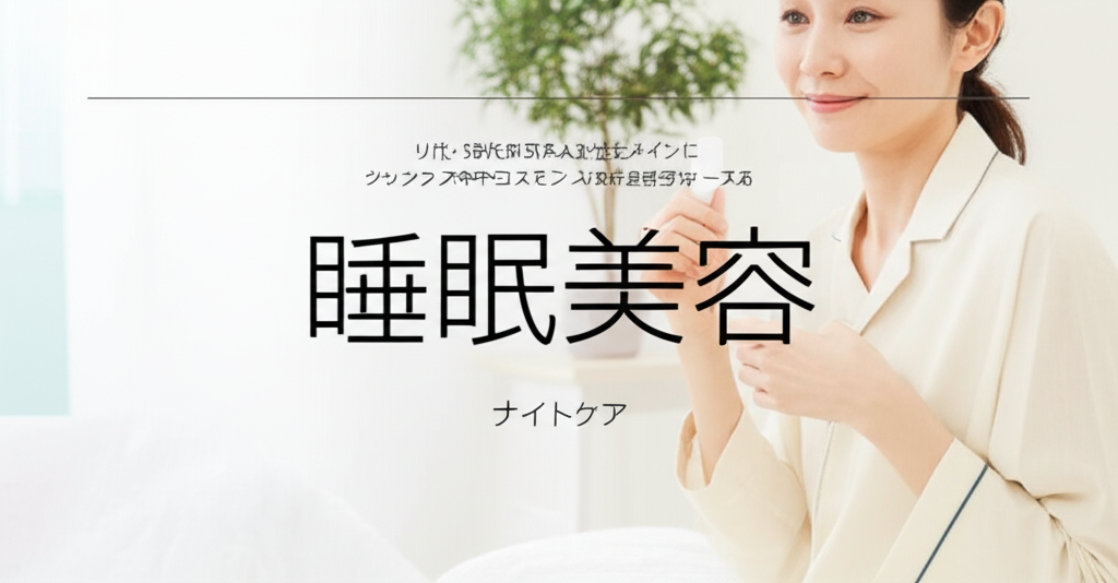 【医師も注目】寝ている間に美肌を叶える！夜の3時間が決める「本当の若見え肌」を手に入れる科学的ナイトケア革命